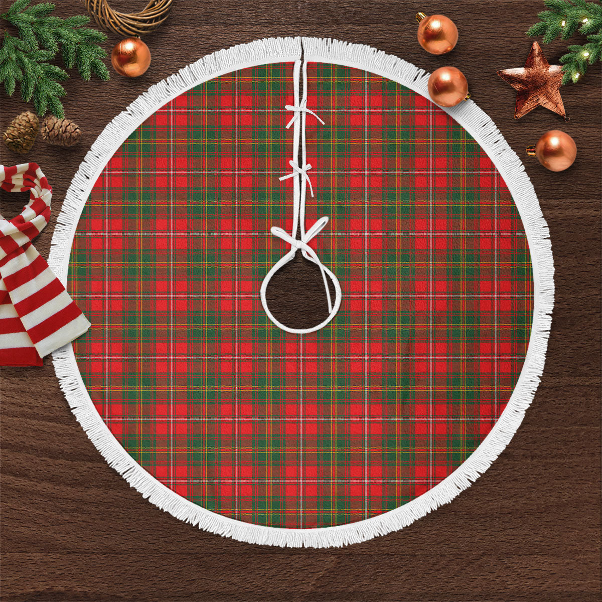 Hay Modern Tartan Christmas Tree Skirt