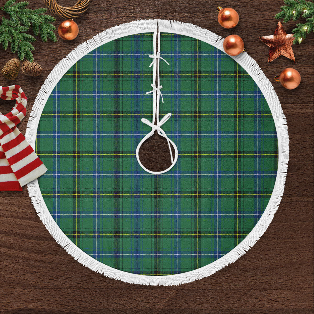 Henderson Ancient Tartan Christmas Tree Skirt