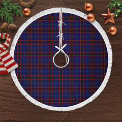 Home Modern Tartan Christmas Tree Skirt