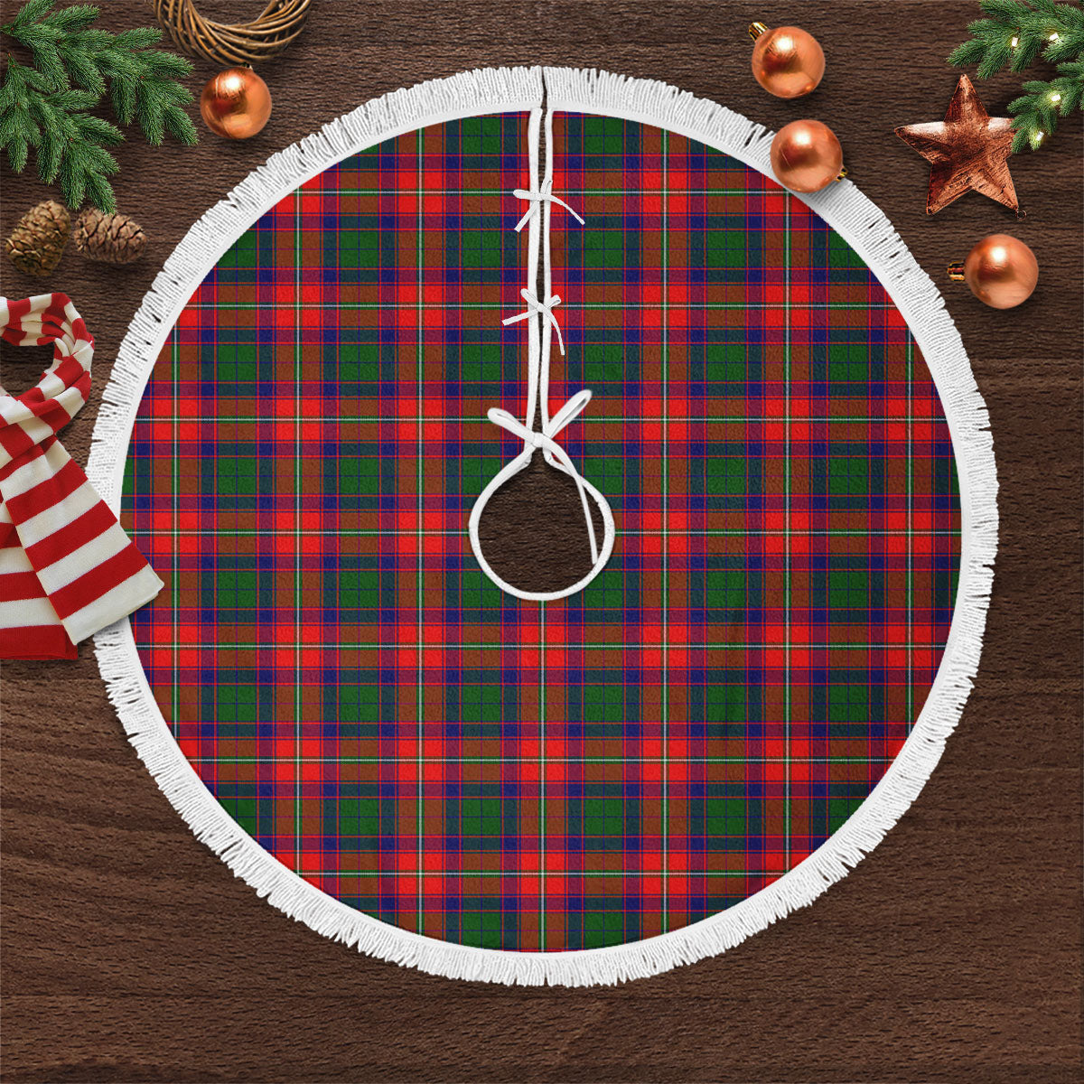 Hopkirk Tartan Christmas Tree Skirt