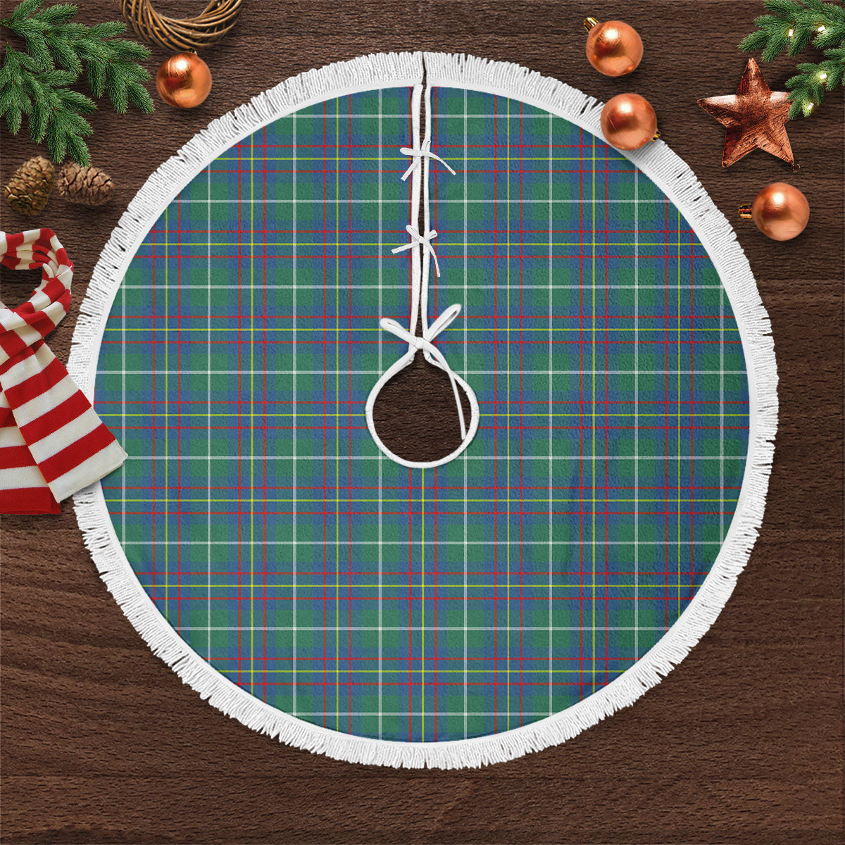 Inglis Ancient Tartan Christmas Tree Skirt