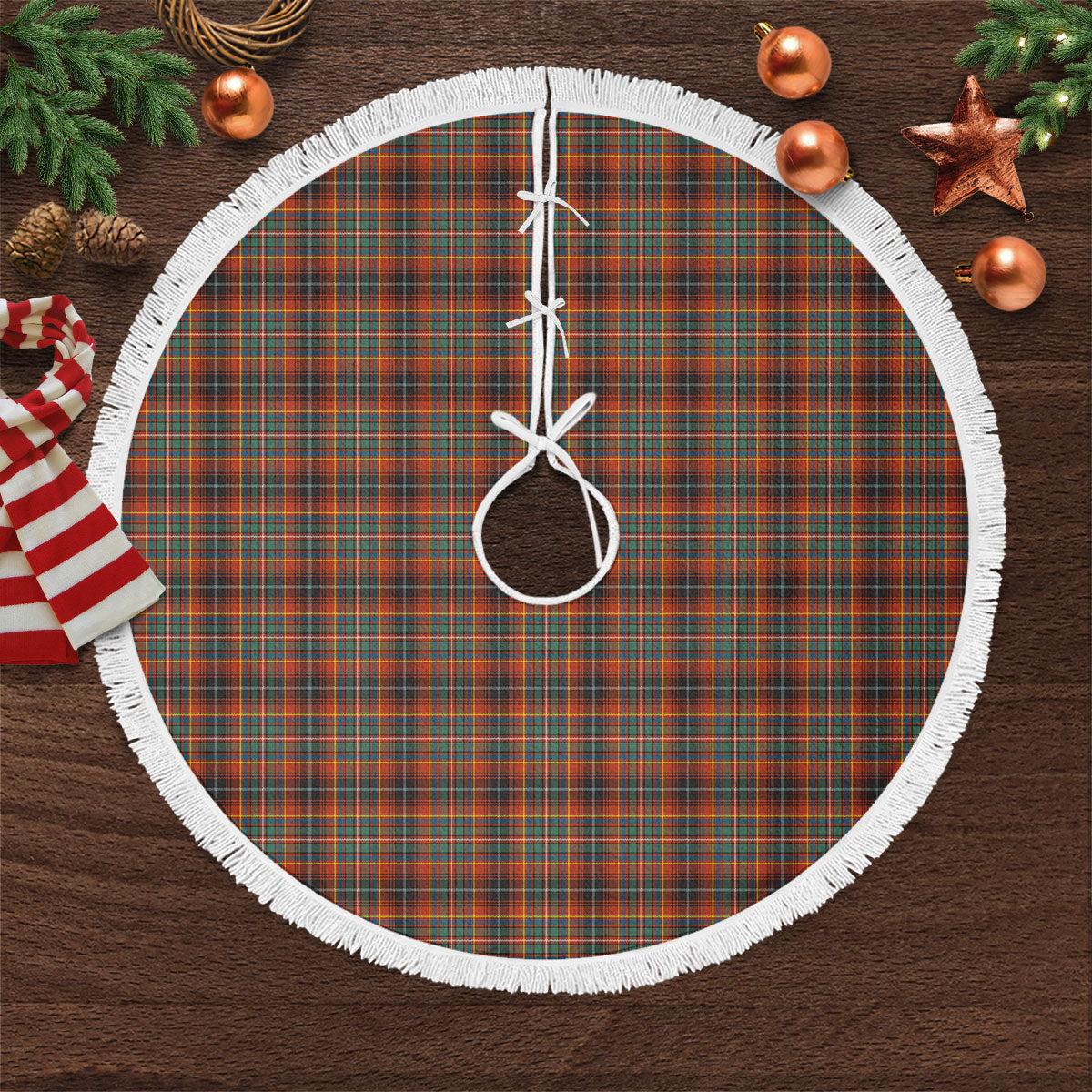 Innes Ancient Tartan Christmas Tree Skirt