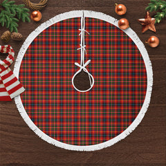 Innes Modern Tartan Christmas Tree Skirt