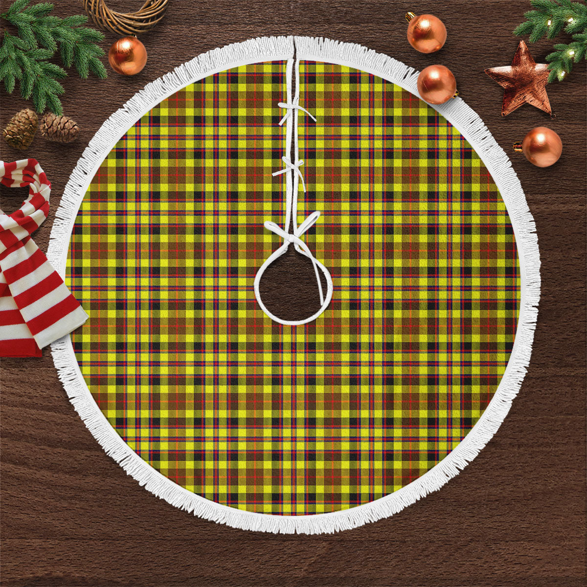 Jardine Tartan Christmas Tree Skirt