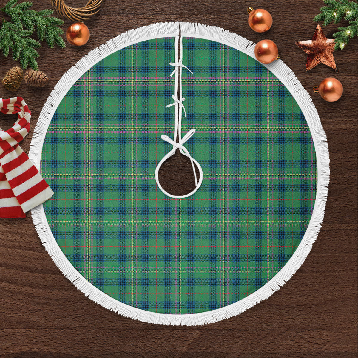 Kennedy Ancient Tartan Christmas Tree Skirt