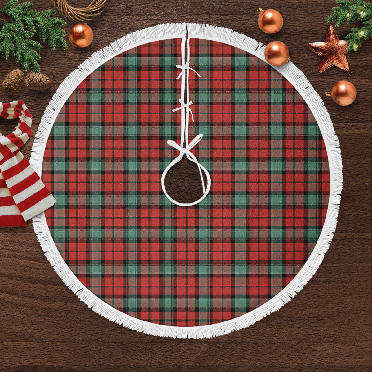 Kerr Ancient Tartan Christmas Tree Skirt