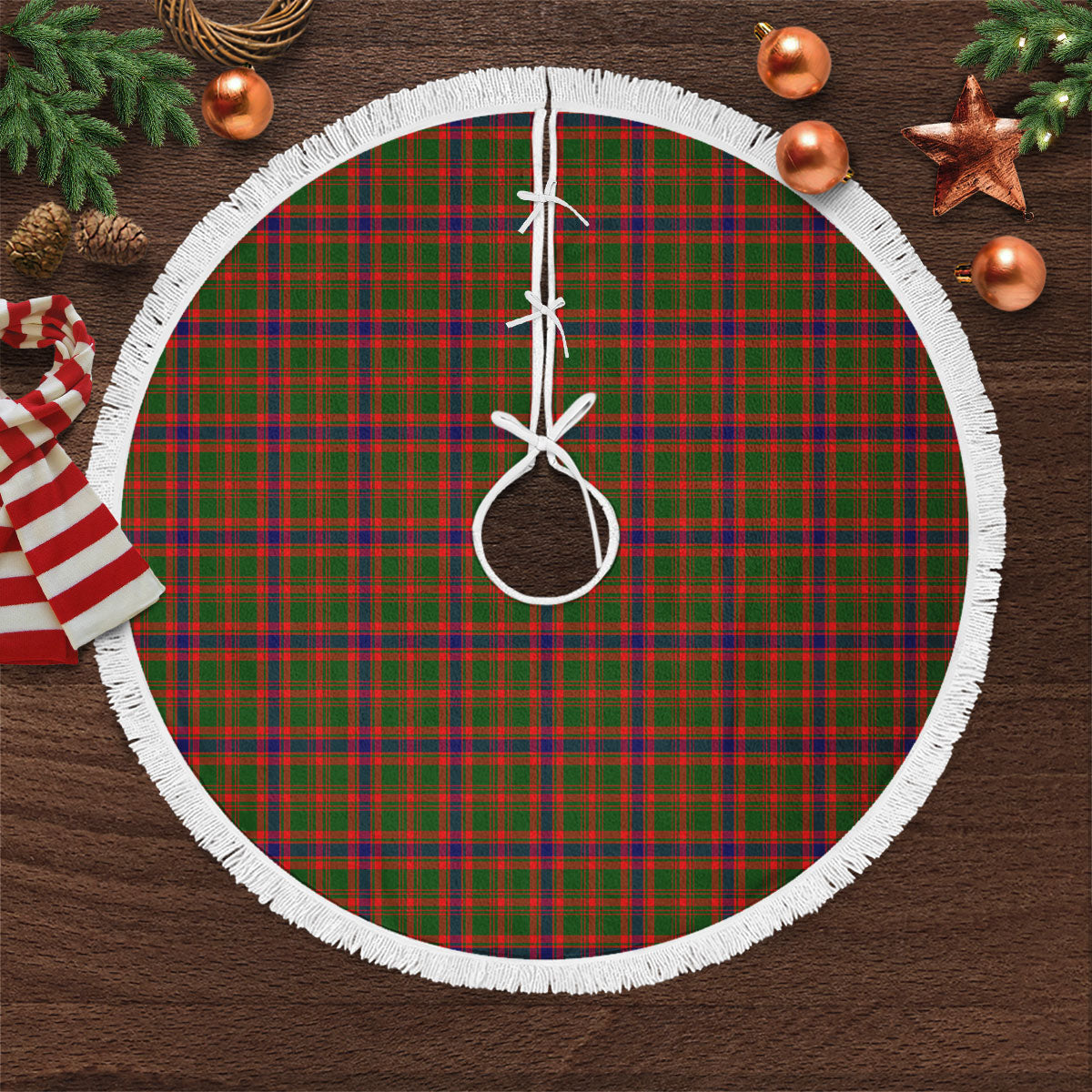 Kinninmont Tartan Christmas Tree Skirt