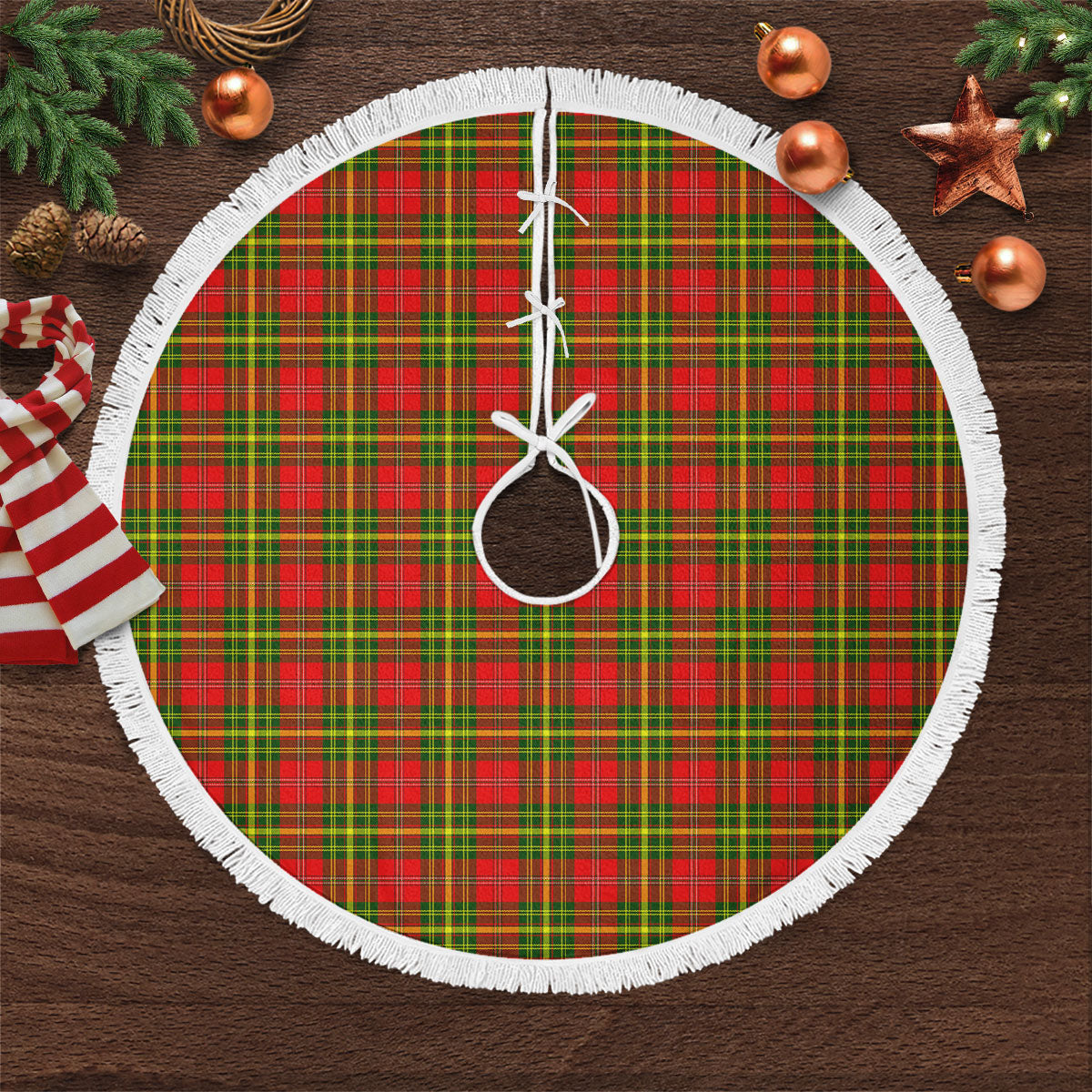 Leask Tartan Christmas Tree Skirt