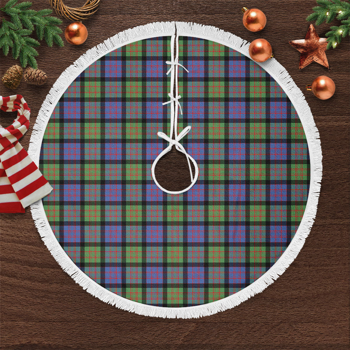 MacDonald Ancient Tartan Christmas Tree Skirt