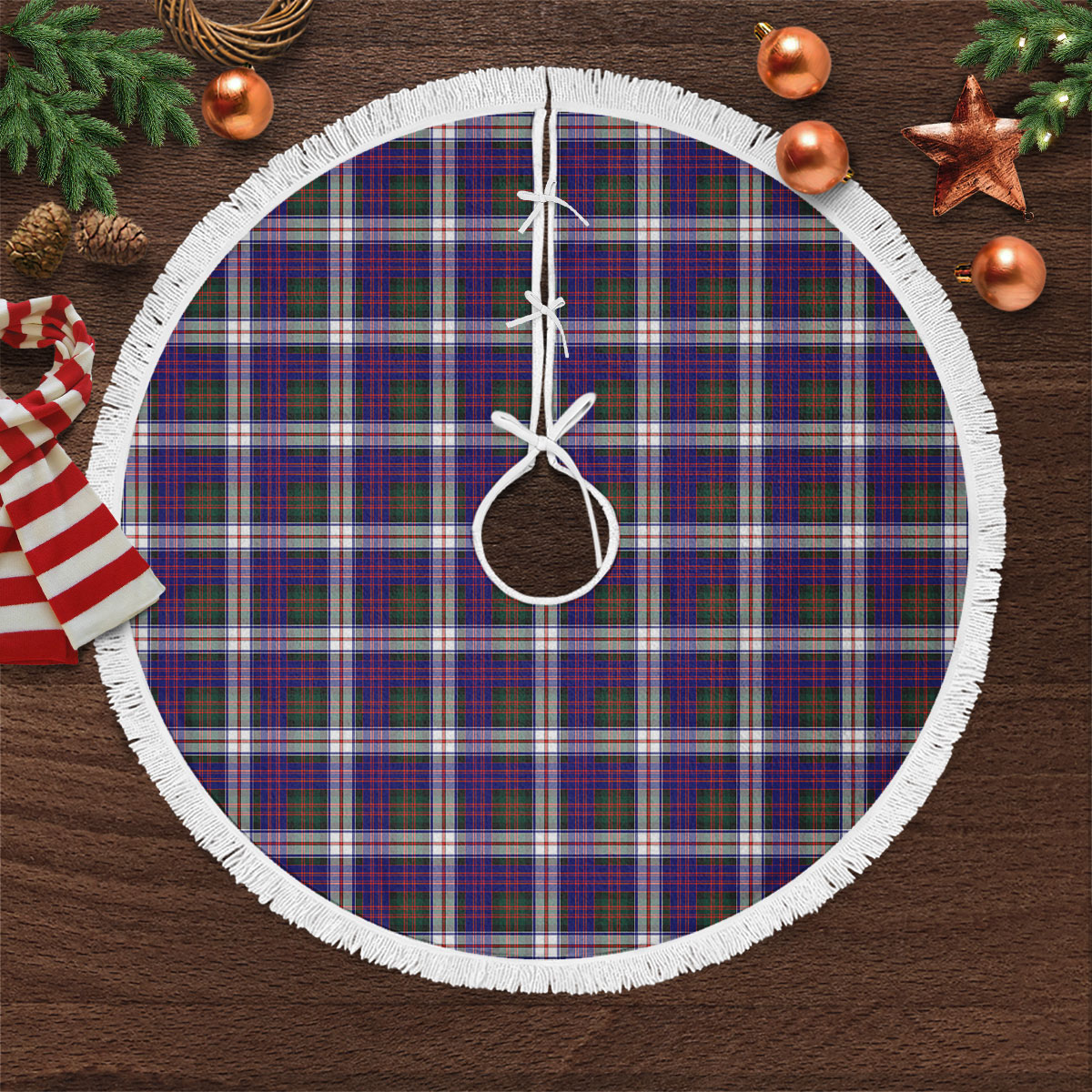 MacDonald Dress Modern Tartan Christmas Tree Skirt