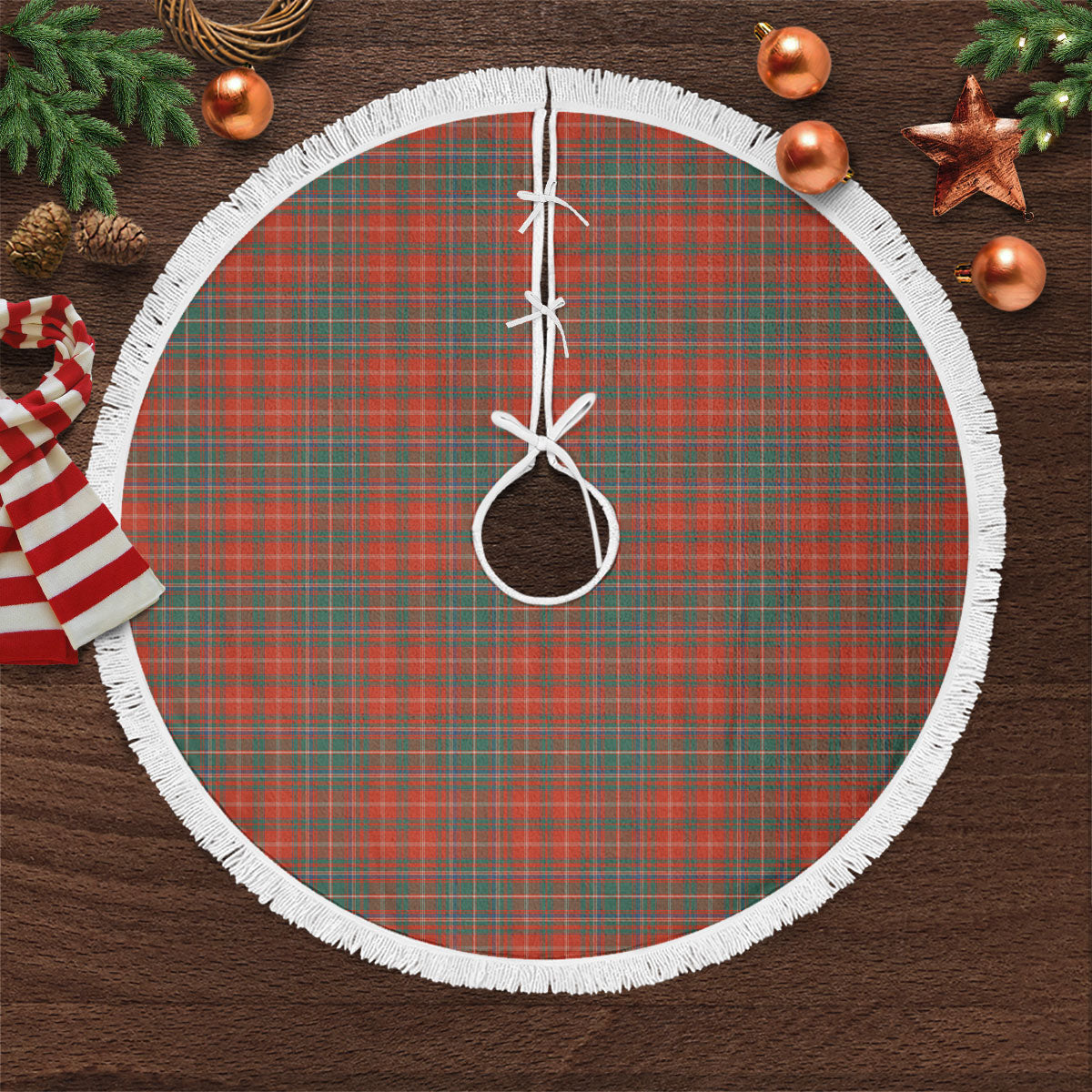 MacDougall Ancient Tartan Christmas Tree Skirt