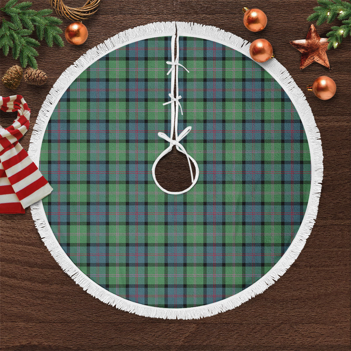 MacThomas Ancient Tartan Christmas Tree Skirt