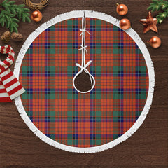 Nicolson Ancient Old Tartan Christmas Tree Skirt