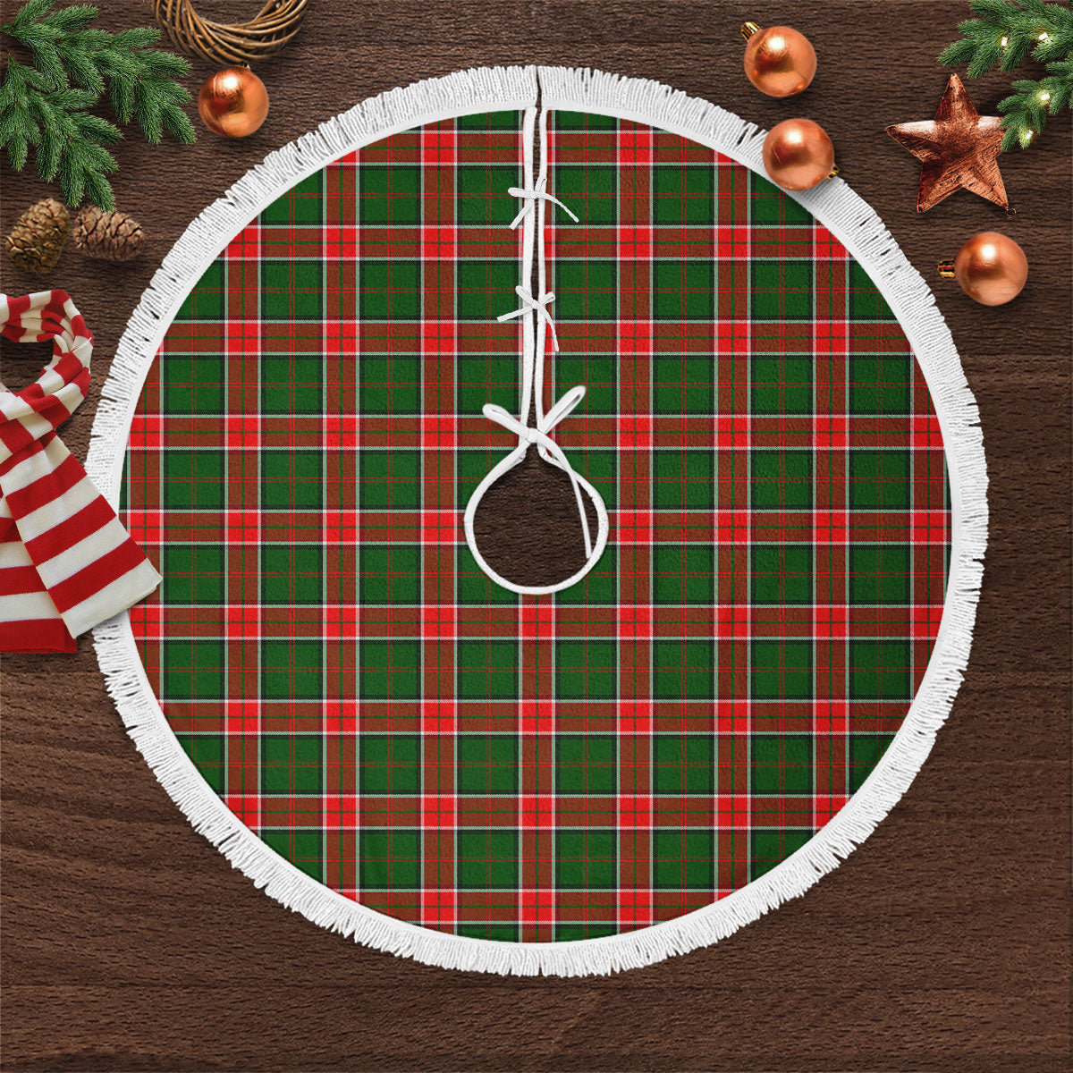 Pollock Tartan Christmas Tree Skirt