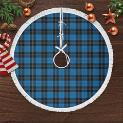 Ramsay Blue Ancient Tartan Christmas Tree Skirt