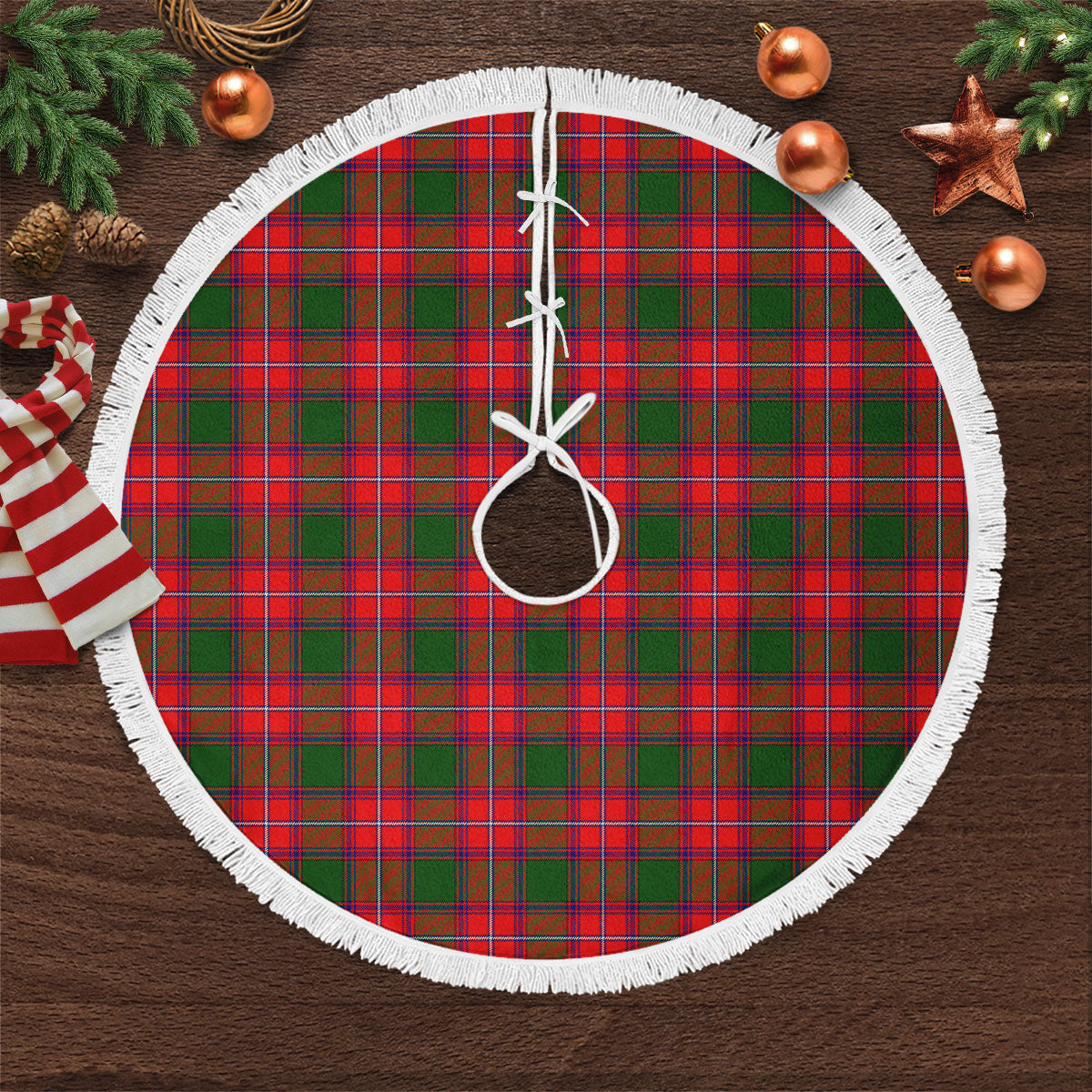 Rattray Modern Tartan Christmas Tree Skirt