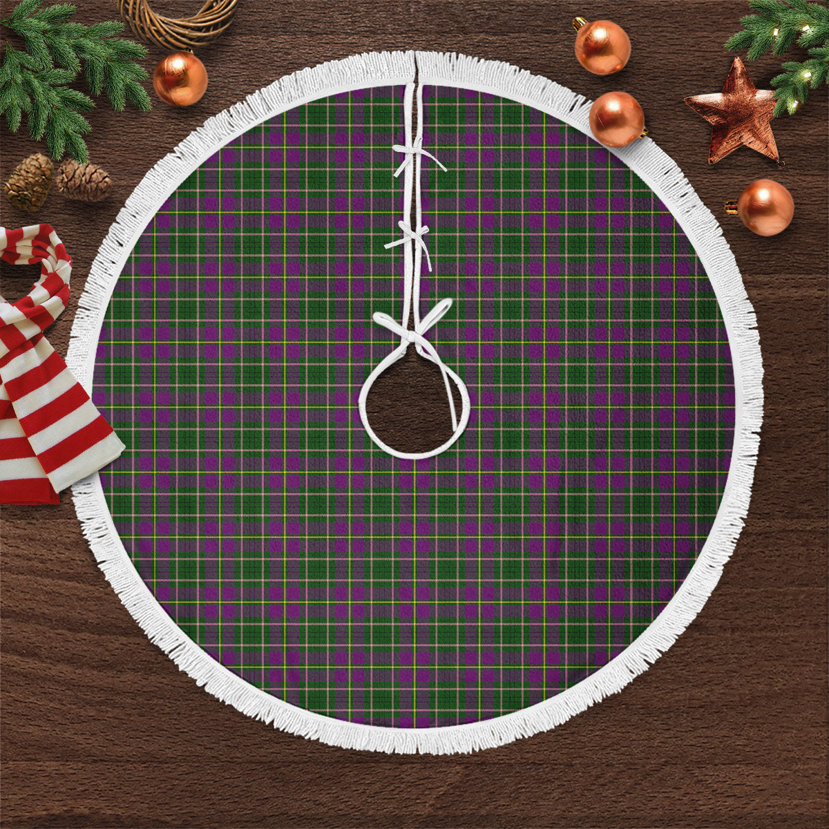 Tailyour Tartan Christmas Tree Skirt