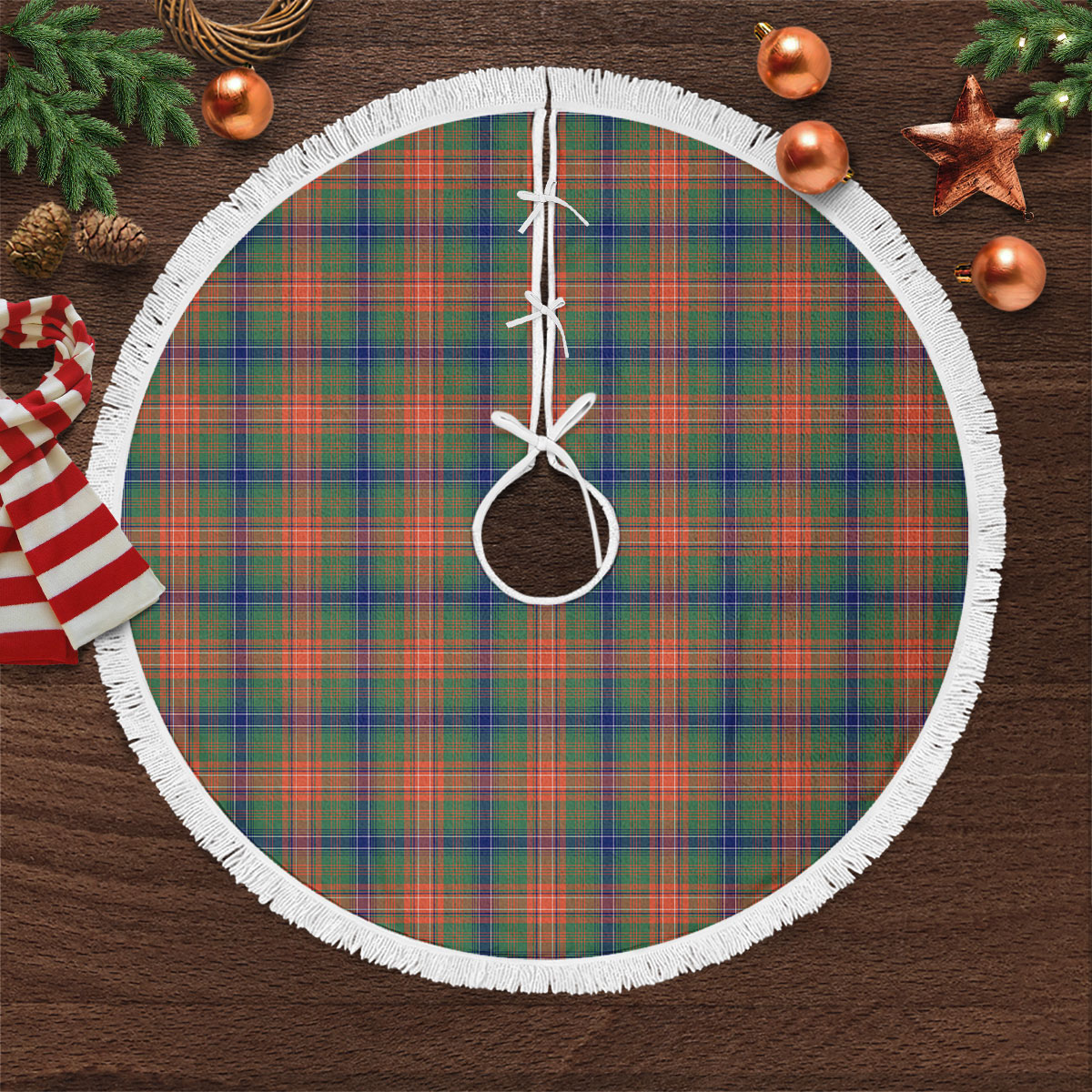 Wilson Ancient Tartan Christmas Tree Skirt