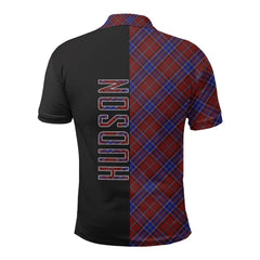 Hudson Tartan Polo Shirt Half of Me - Cross Style