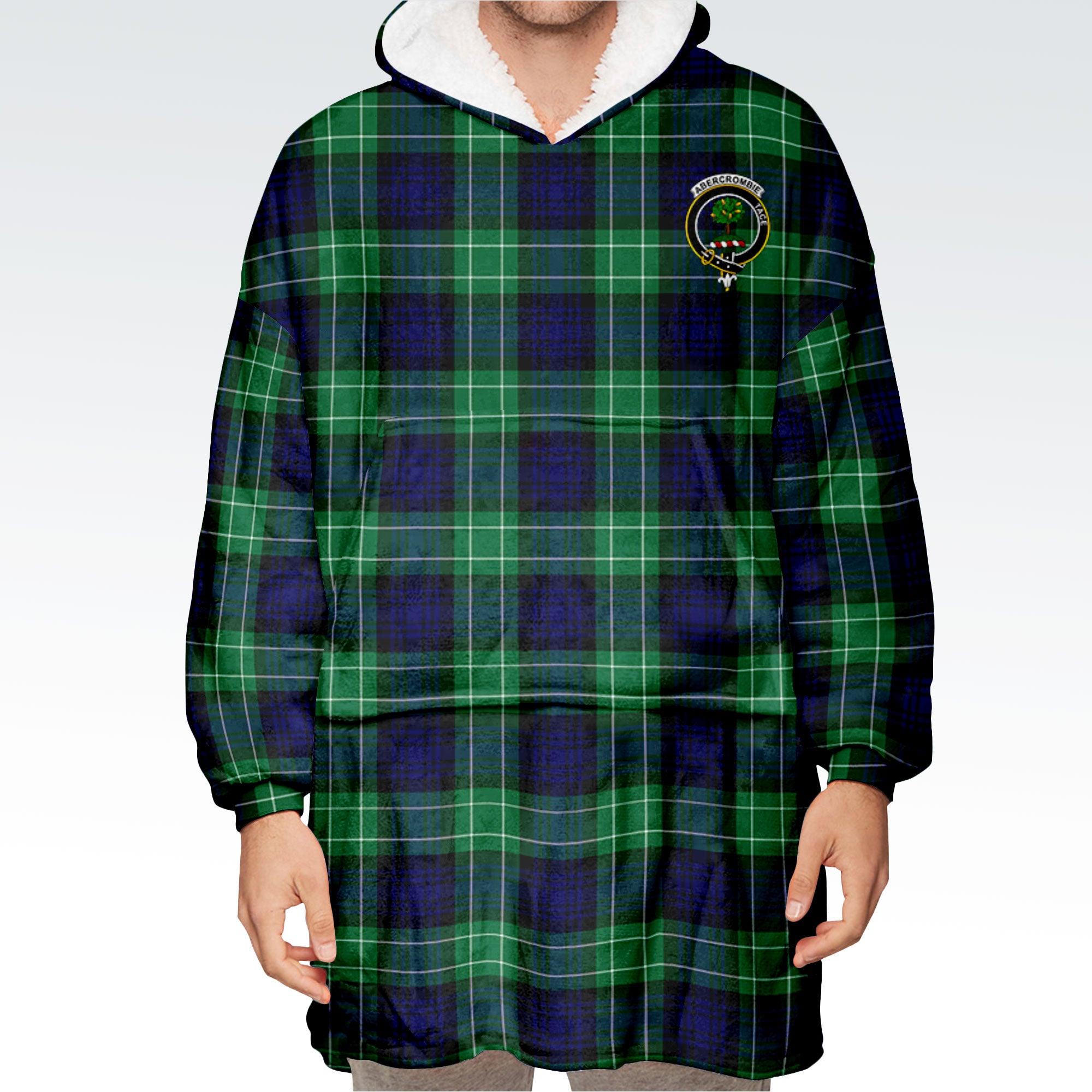 Abercrombie Tartan Hoodie Blanket