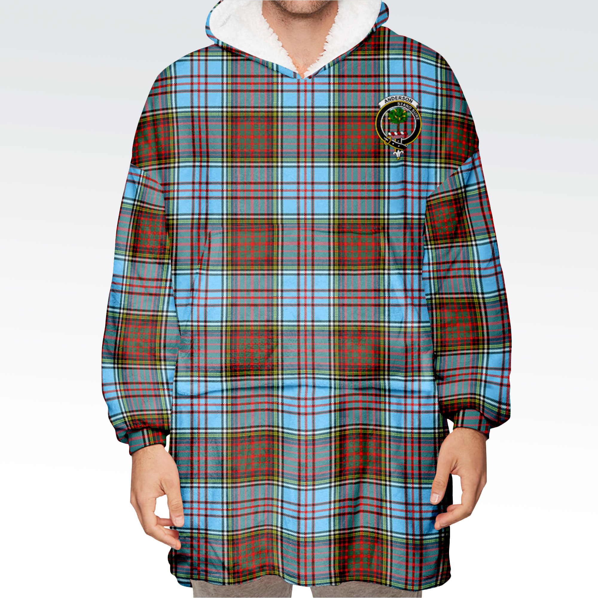 Anderson Ancient Tartan Hoodie Blanket