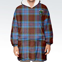 Anderson Modern Tartan Hoodie Blanket