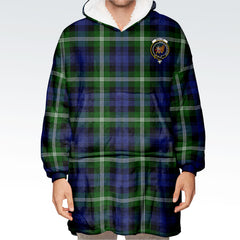 Baillie Modern Tartan Hoodie Blanket