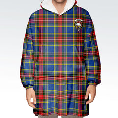 Beaton Modern Tartan Hoodie Blanket