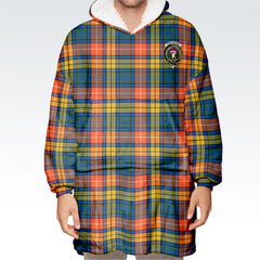 Buchanan Ancient Tartan Hoodie Blanket