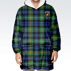 Campbell Argyll Ancient Tartan Hoodie Blanket