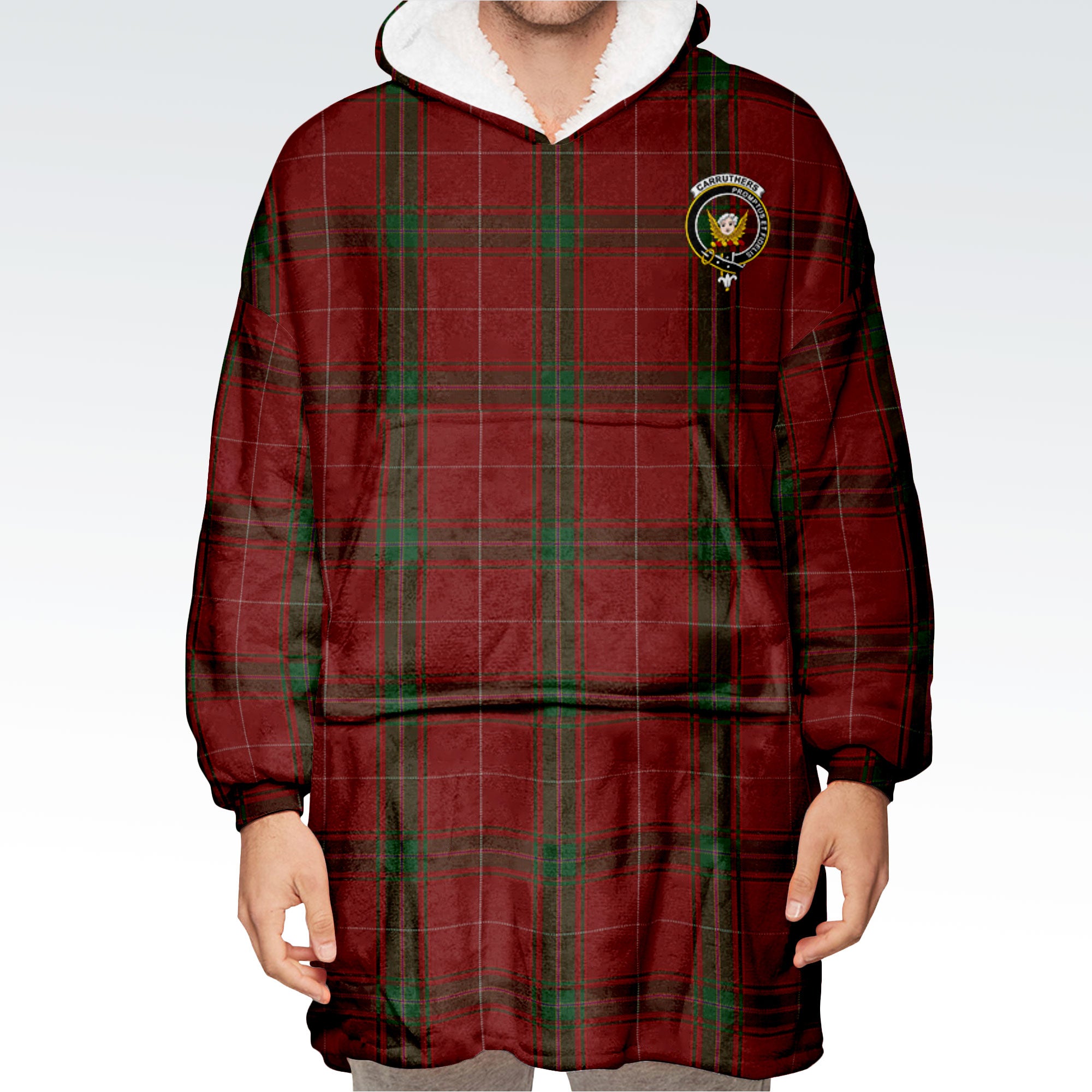 Carruthers Tartan Hoodie Blanket