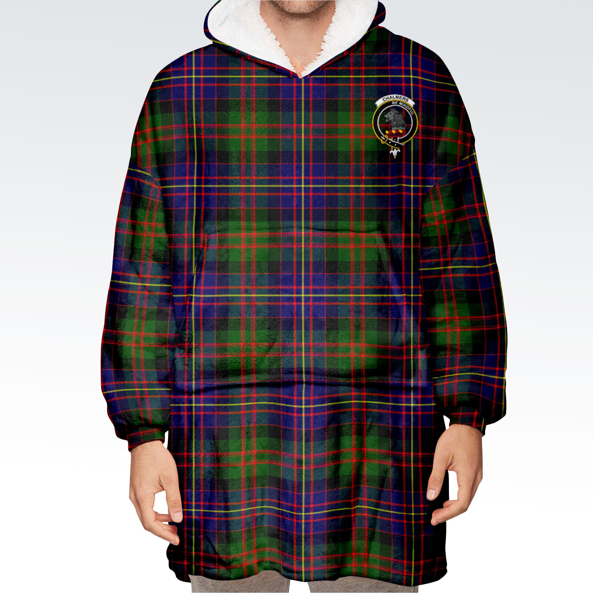 Chalmers Tartan Hoodie Blanket