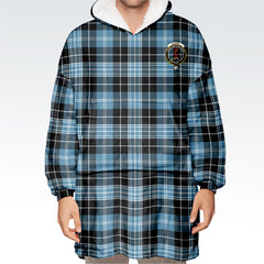 Clark Ancient Tartan Hoodie Blanket