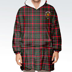 Cumming Hunting Modern Tartan Hoodie Blanket