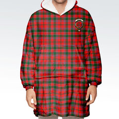 Dalziel Modern Tartan Hoodie Blanket