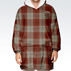 Davidson Dress Dancers Tartan Hoodie Blanket