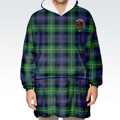 Farquharson Ancient Tartan Hoodie Blanket