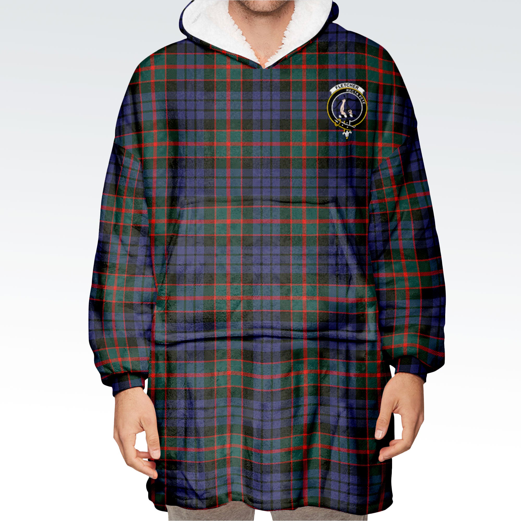 Fletcher of Dunans Tartan Hoodie Blanket