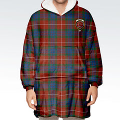 Fraser (of Lovat) Ancient Tartan Hoodie Blanket