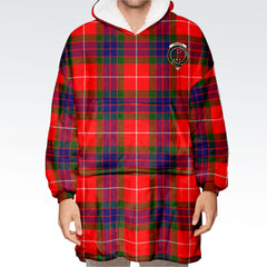 Fraser (of Lovat) Modern Tartan Hoodie Blanket