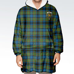 Gillies Ancient Tartan Hoodie Blanket