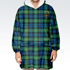 Gordon Ancient Tartan Hoodie Blanket