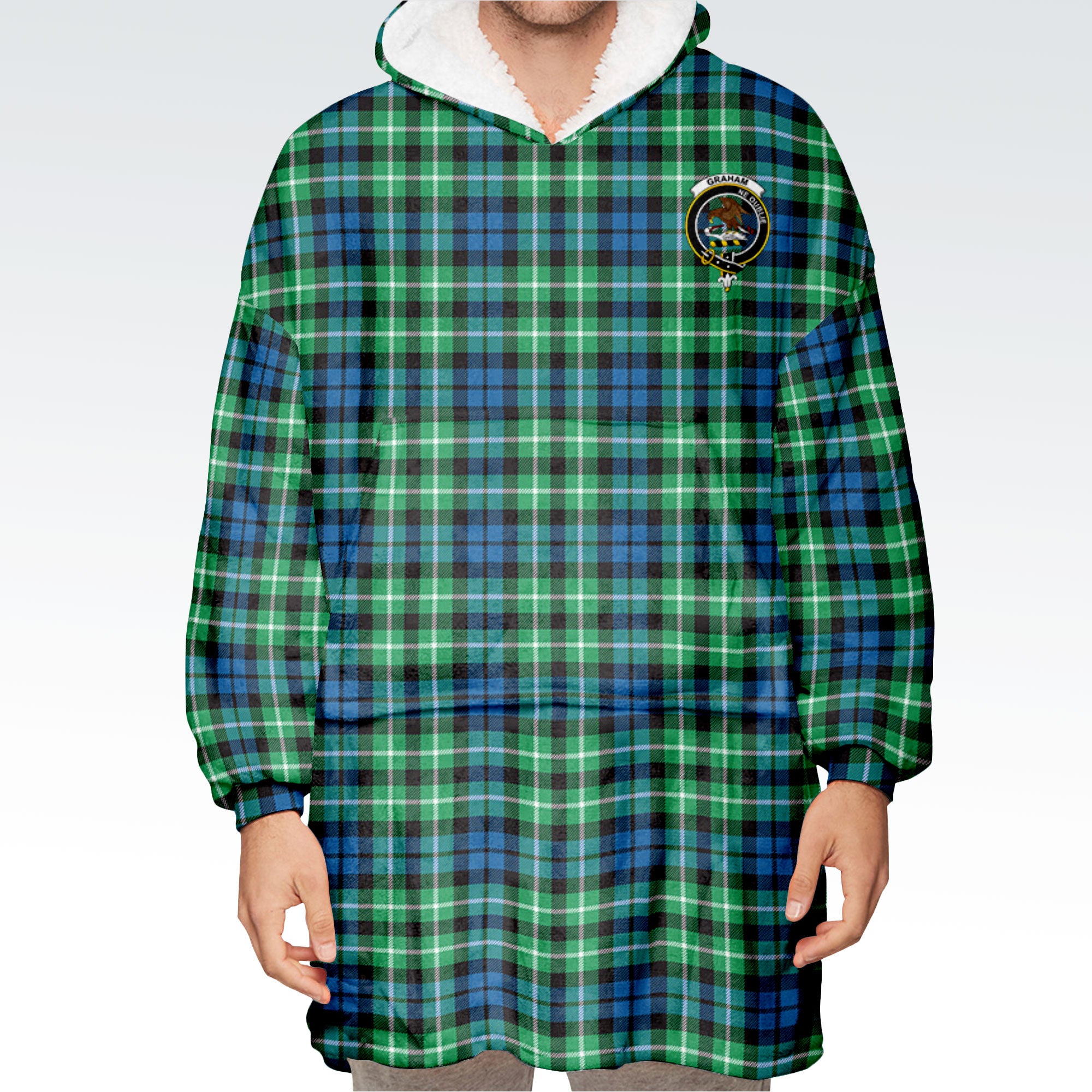 Graham of Montrose Ancient Tartan Hoodie Blanket