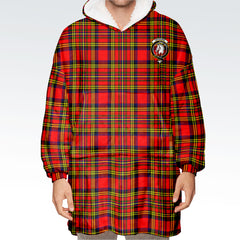 Hepburn Tartan Hoodie Blanket