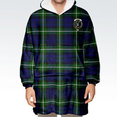 Lammie Tartan Hoodie Blanket