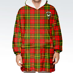 Leask Tartan Hoodie Blanket