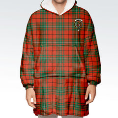 MacAulay Ancient Tartan Hoodie Blanket