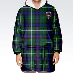 MacDonald of the Isles Hunting Modern Tartan Hoodie Blanket