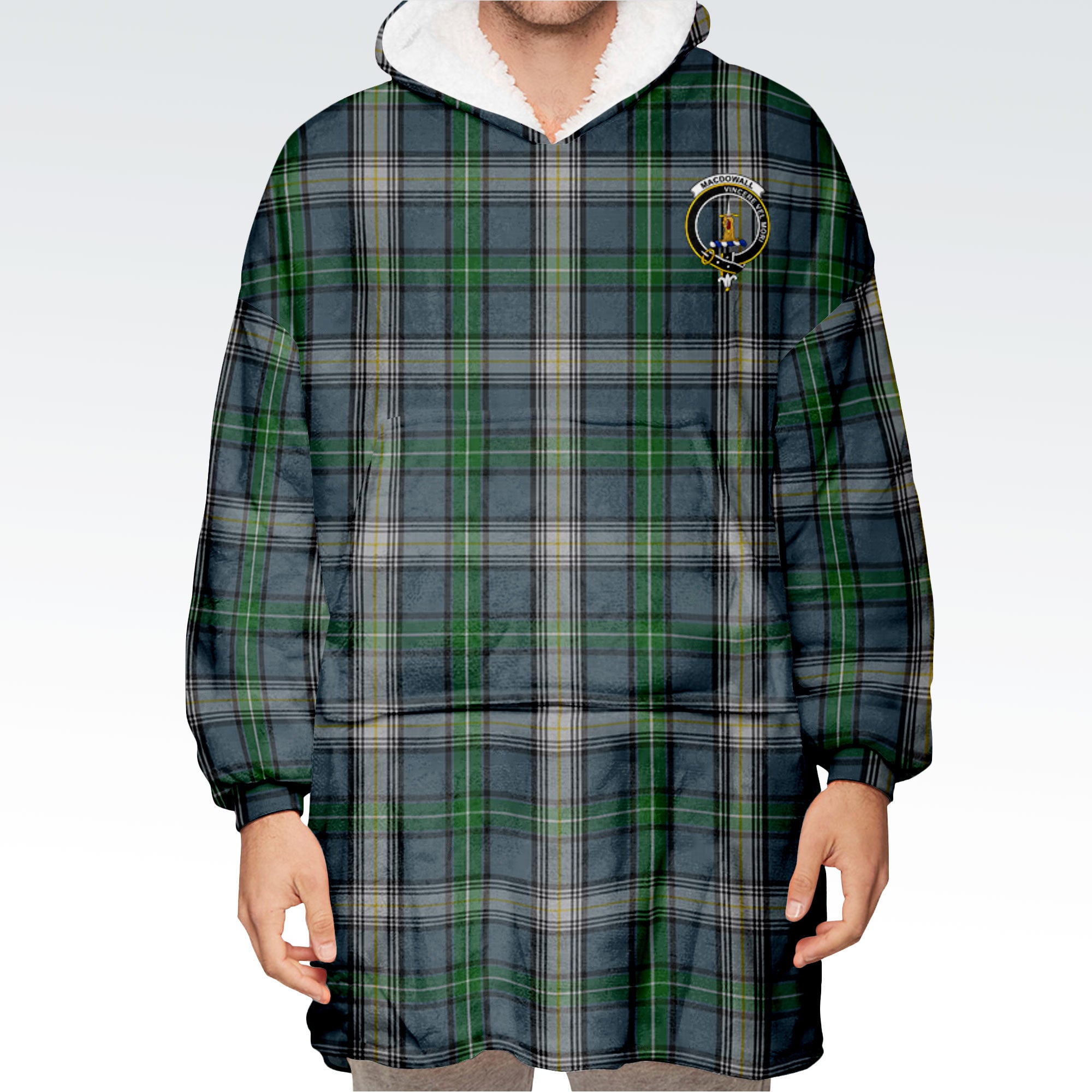 MacDowall Tartan Hoodie Blanket