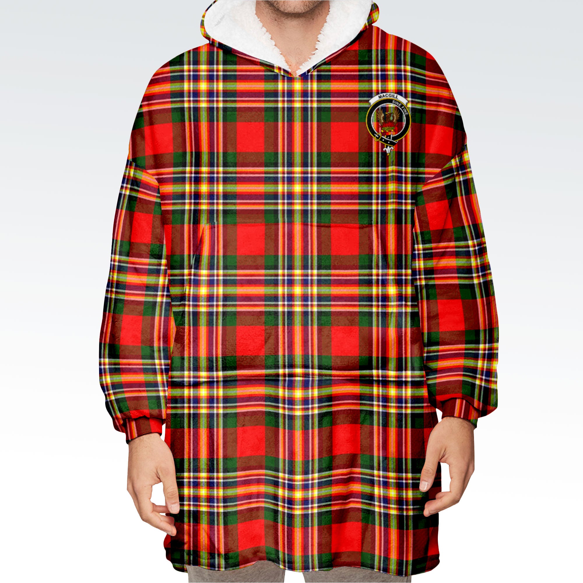 MacGill Modern Tartan Hoodie Blanket